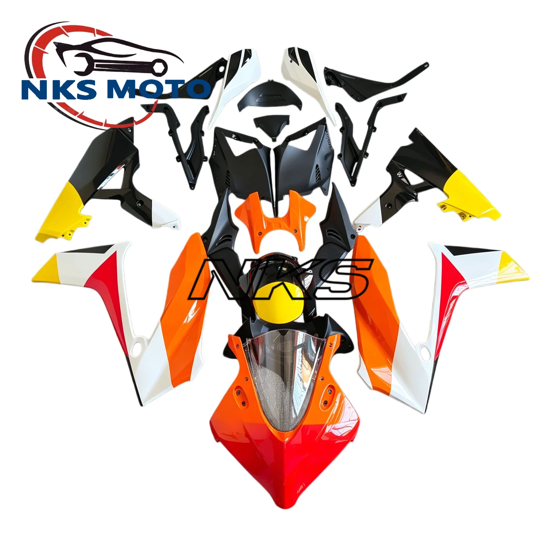 For CBR-650R NEW ABS Motorcycle Full Fairing Kit For HONDA CBR650R 2024-2025 Whole Fairings Kits Bodywork Plastics Unpainted