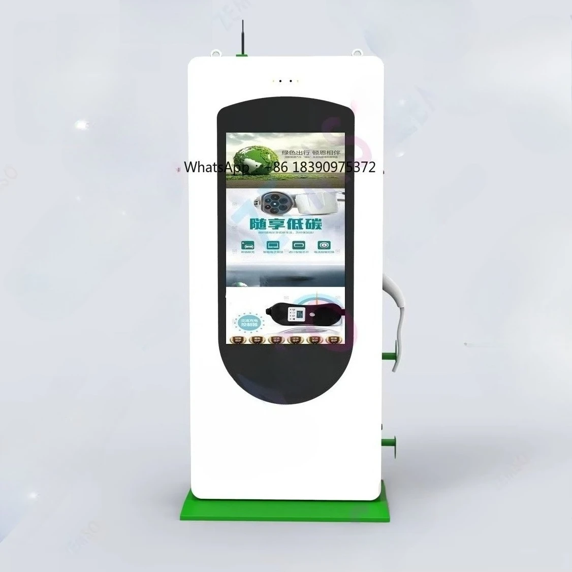 Stations Waterproof Digital Signage Display LCD Electric Car Vehicle Charging Pile Outdoor  Charging Kiosk