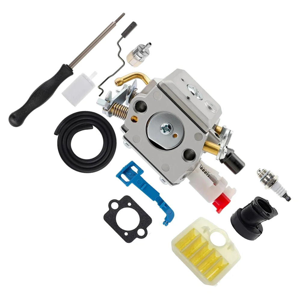 Chainsaw Carburetor Kit C3-EL18B for 340 350 351 Models Compatible with 503283208 503283210 503281614 Tune-Up Parts