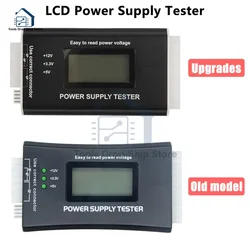 Digital LCD Display PC Computer 20/24 Pin LCD Power Supply Tester Check Atx Source Tester Power Measuring Diagnostic Tester Tool