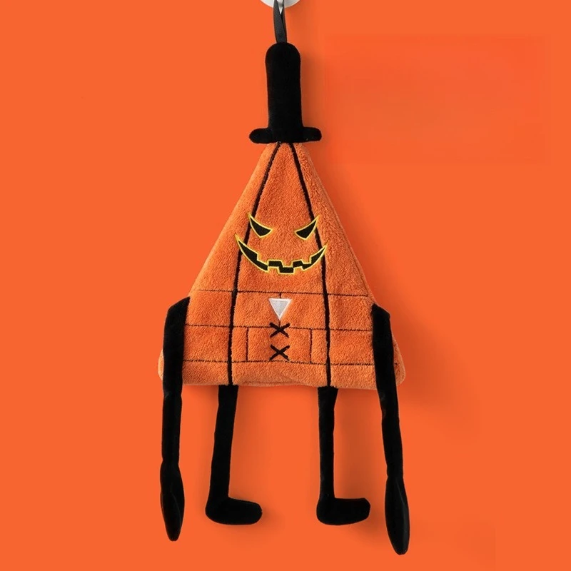 Halloween Monster Hand Towel Can Be Hung with Thickened Kitchen Hand Cloth Absorb Water and Quick Drying Souvenir