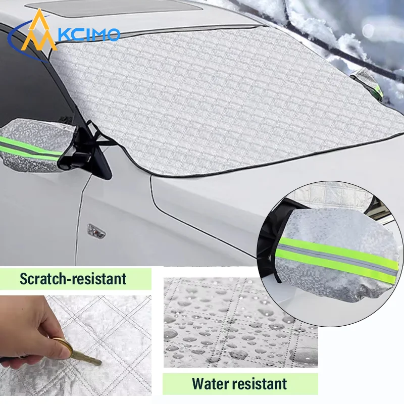 

Всесезонный защитный чехол для лобового стекла автомобиля от снега, льда, инея, солнца и УФ-излучения, ветрозащитный, с фиксированным креплением на боковые крылья, универсальный для легковых автомобилей, фургонов и внедорожников