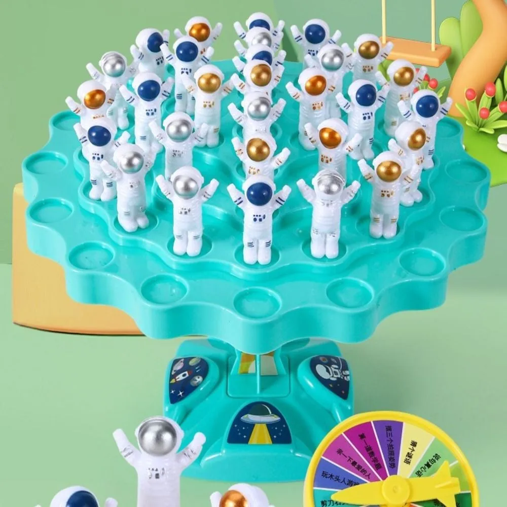 Stackable Balance Tree Game Children Montessori Math Toys Parent-Child Interaction Astronaut Board Game Attractive