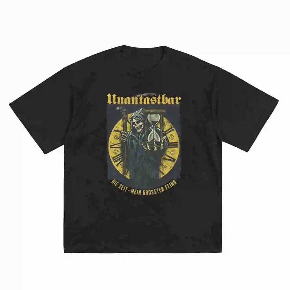 Untouchable The Time Short Sleeve Tee 100% Cotton T-Shirt
