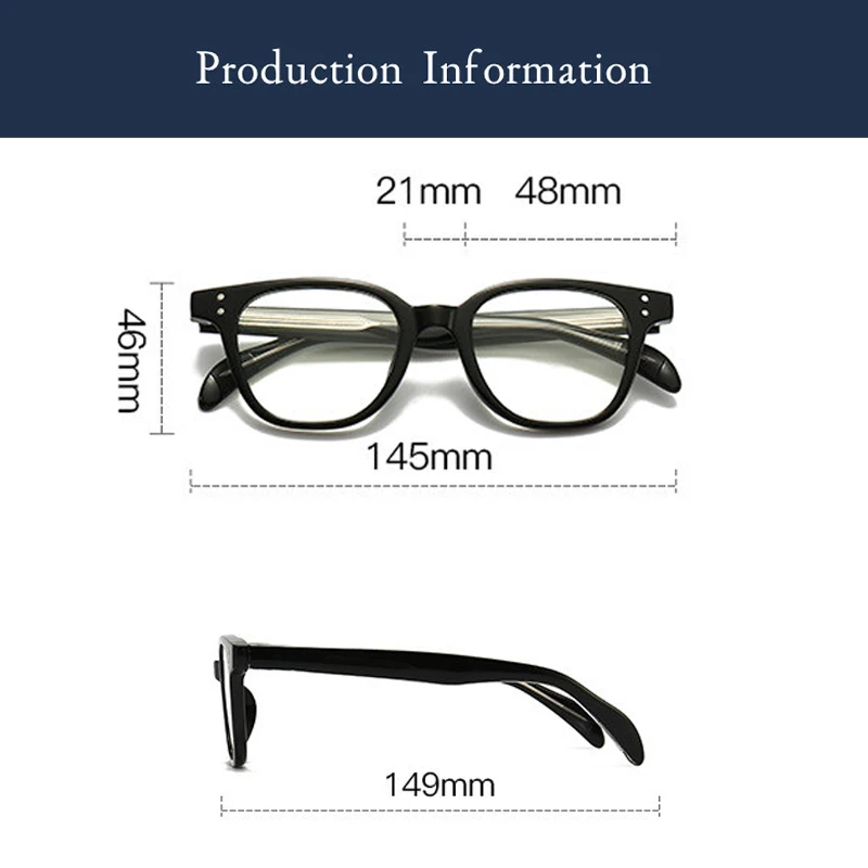 8606 Korean Style Anti Blue Light TR90 Circular Insert Frames Men Women Optical Prescription Glasses Fashion Computer Eyeglasses