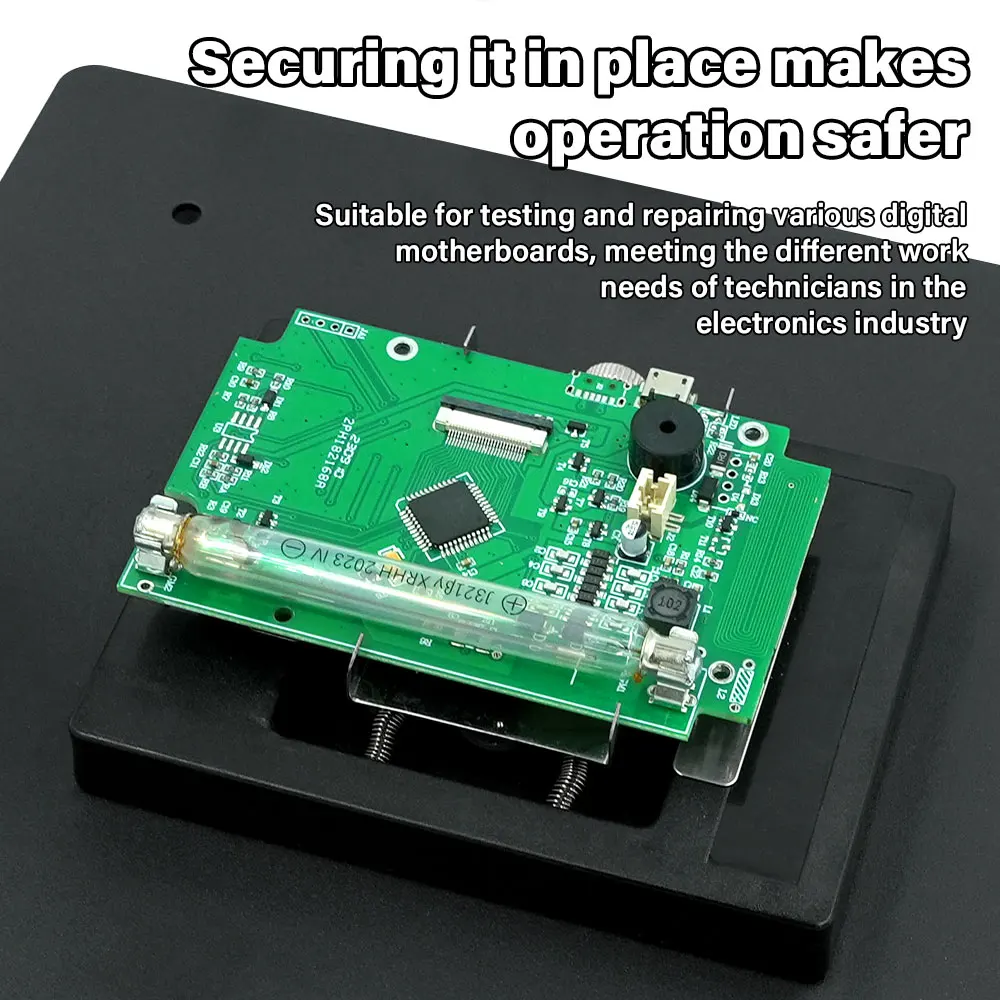 360 °Rotated Durable Hot Air Hand-Piece Gun Holder Suitable for the Desktop Hand Held Heat Gun Solder the Circuit Board Bracket
