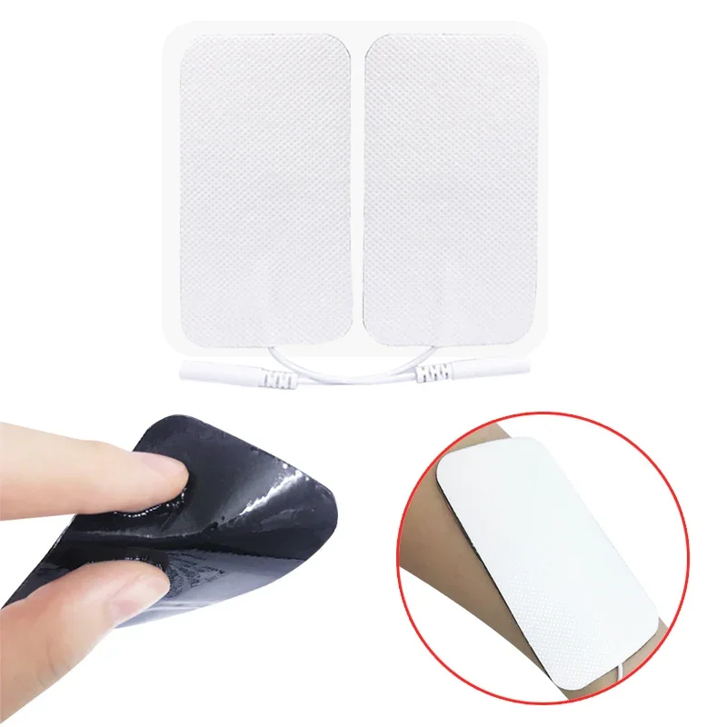 5*9Cm Ems Electrodes Pads Non-Woven Fabric Self Adhesive Replacement Massage Gel Patch Muscle Electrostimulator Body Massager - Image 3