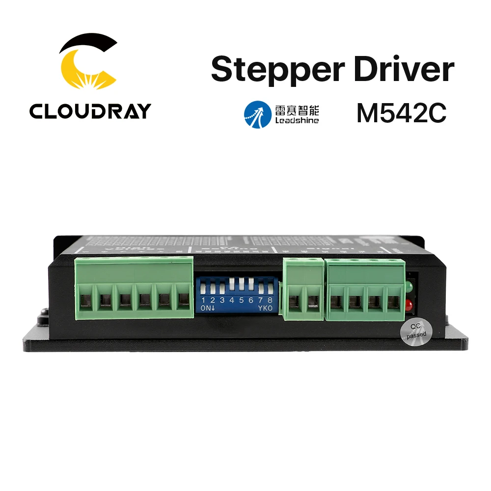 Leadshine M542C 2-Phase Stepper Driver Supply Voltage 24-50VDC Output 1.0-4.2A Current for 42 57mm Stepper motor Nema17 23