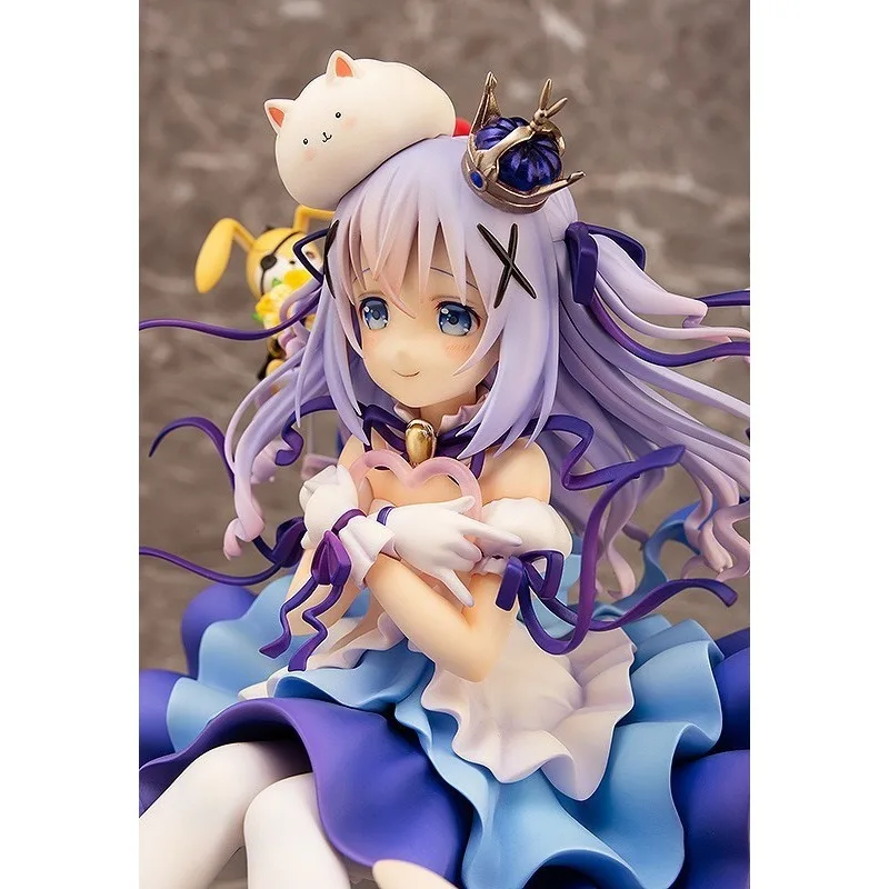 In Stock Original EasyEight Is The Order A Rabbit Kafuu Chino 1/7 18cm PVC Anime Figure Toy Gift Ornament