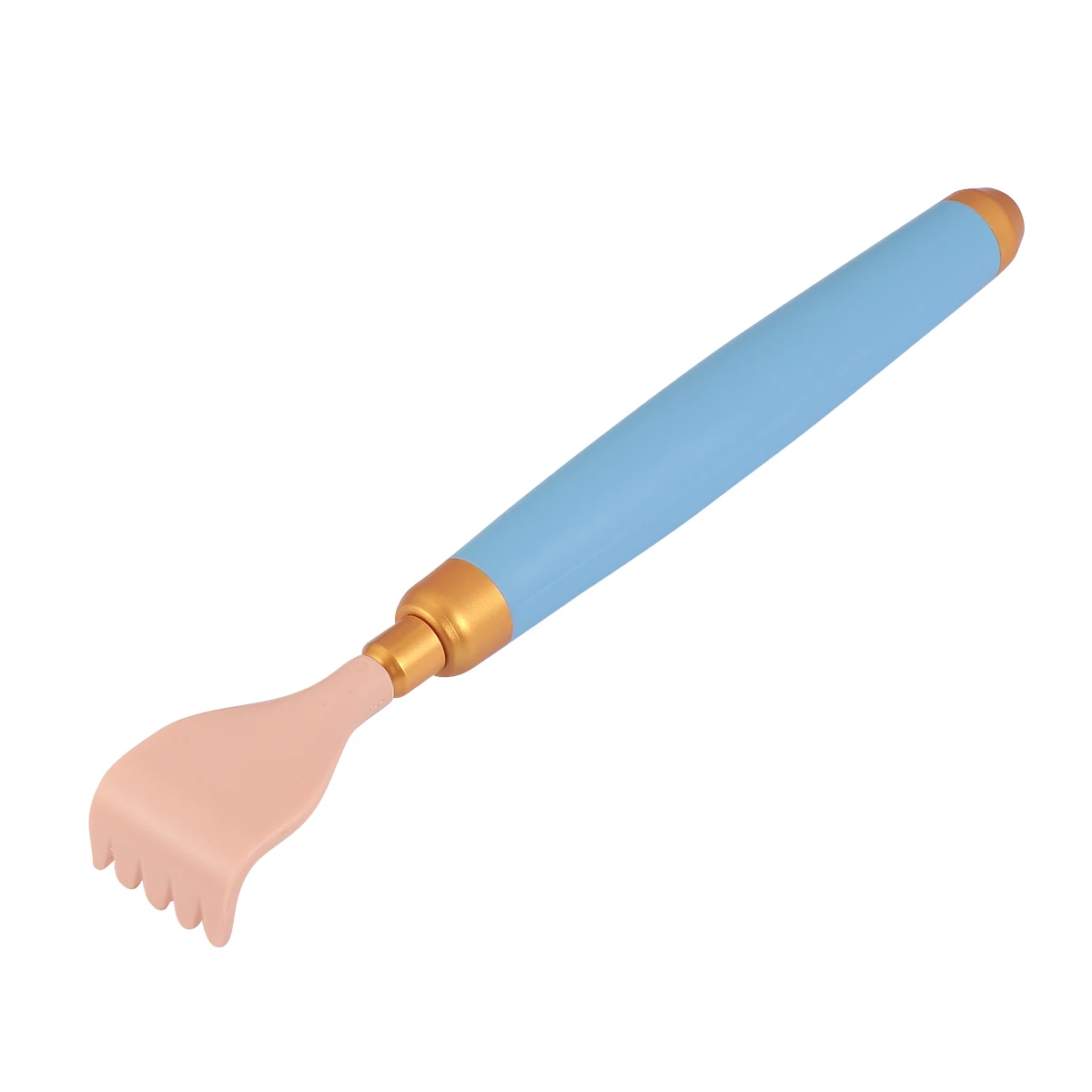 

Extendable Back Blue Old People Back Scratcher Pregnant Relief ABS Alloy Compact Massager Body itching