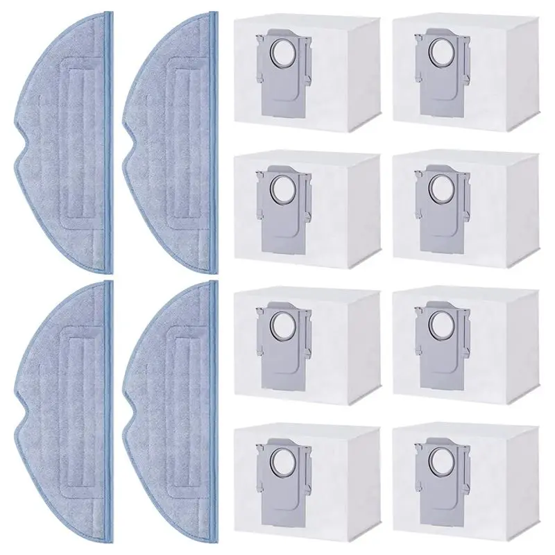 AC88-Accessory Set For Roborock S7 Maxv Ultra / S7 Pro Ultra,Dust Bags, Robot Vacuum Cleaner Replacement Accessories