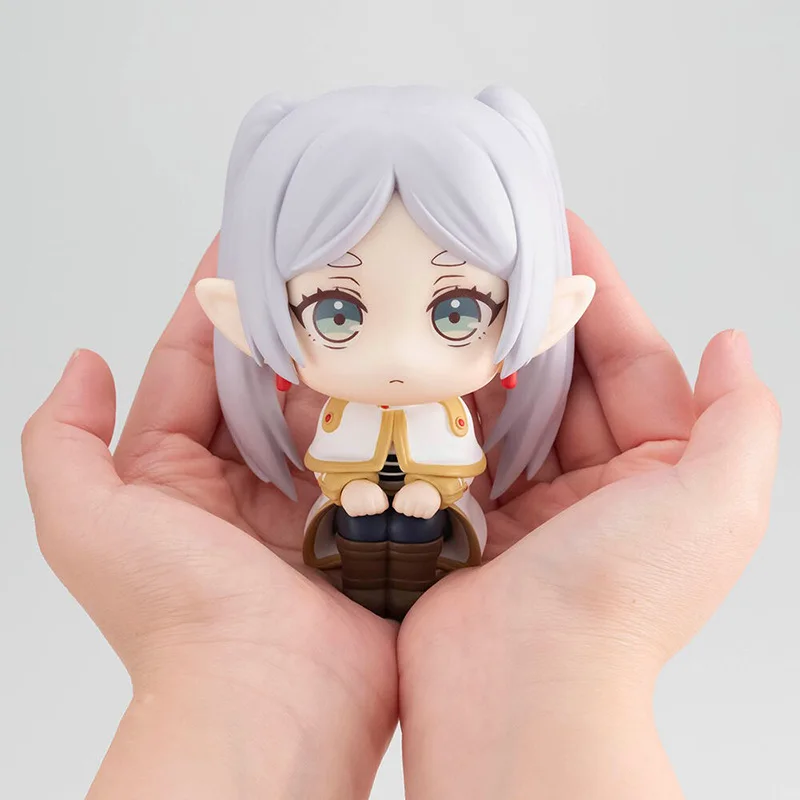 10cm Frieren Beyond Journey's End Animation Peripheral Figure Magician Action Figure Pvc Q Edition Cute Doll Ornament Collection