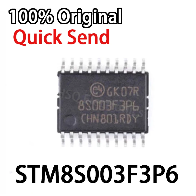 

1PCS New STM8S003F3P6 Completely Replaces STM8S103 STM8S103F3P6 TSSOP20