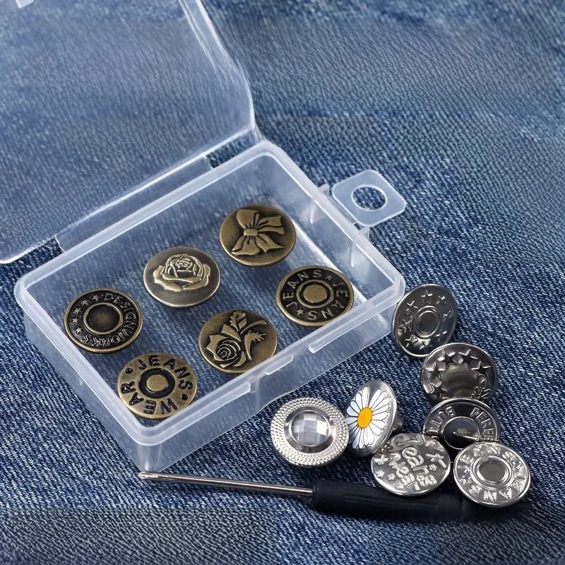 

Кнопки для джинсов без пришивания, регулируемые, съемные, не требуют пришивания, для утяжки талии, DIY аксессуары для шитья