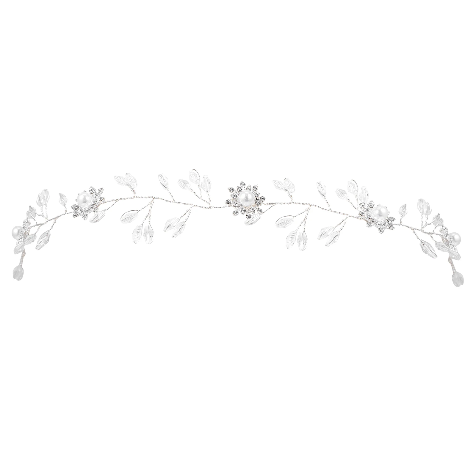 

Crystal Crown Bridal Rhinestone Headdress Shiny Decorations Handcrafted Wedding Accessories Elegant Metal Alloy Jewelry For