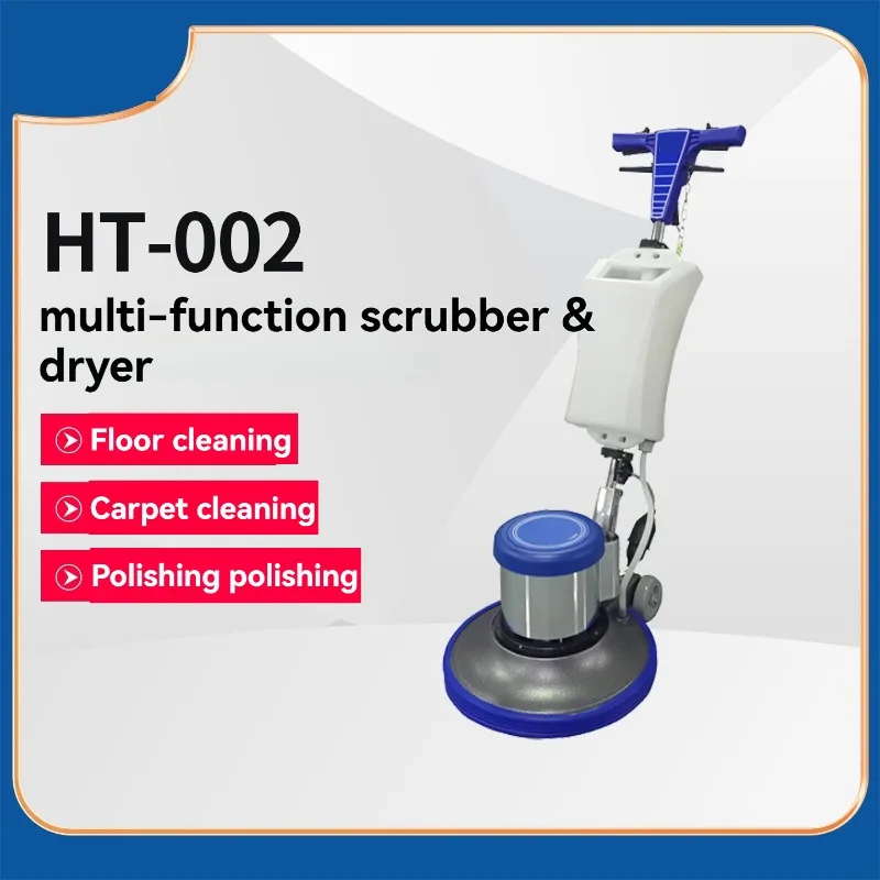 Commercial Carpet Cleaning Machine Hand Push Multi Functional Floor Scrubber for Household Commercial Premises Hotel Cleaning