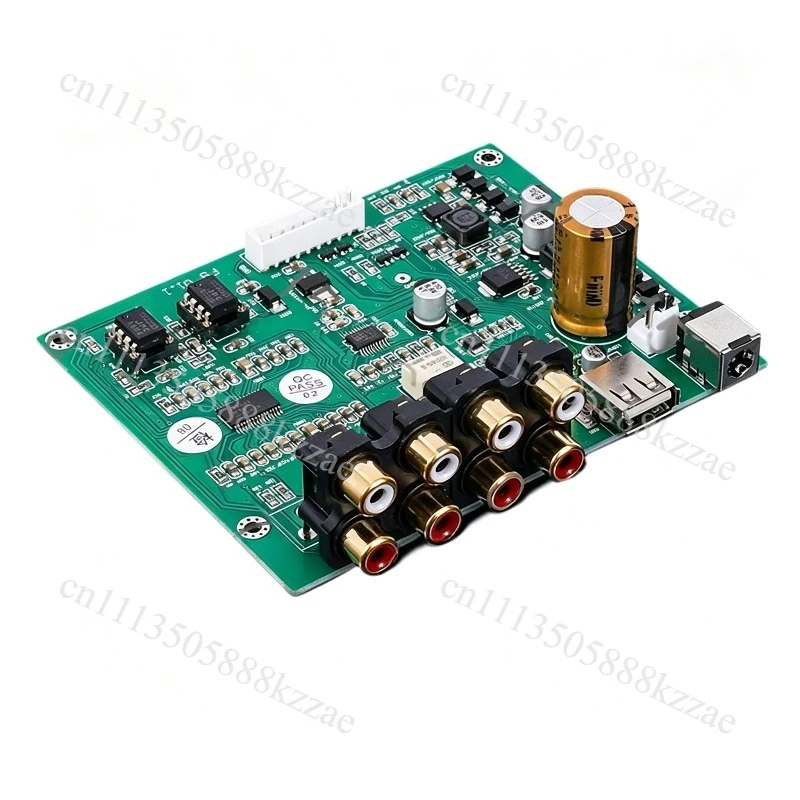 HIFI Preamp Bluetooth 5.3 USB Player PCM5102 Independent Decoding with 2.4inch TFT Pointer Screen