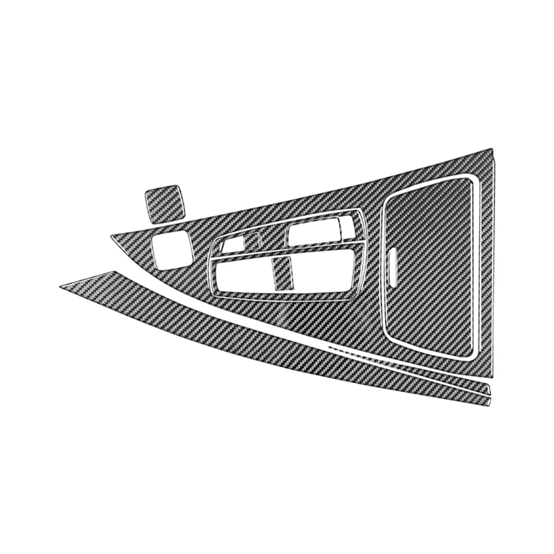 

For BMW 6 Series M6 F12 F13 F06 2011-2018 Carbon Fiber Center Console Gear Shift Panel Cover Trim Accessories Set