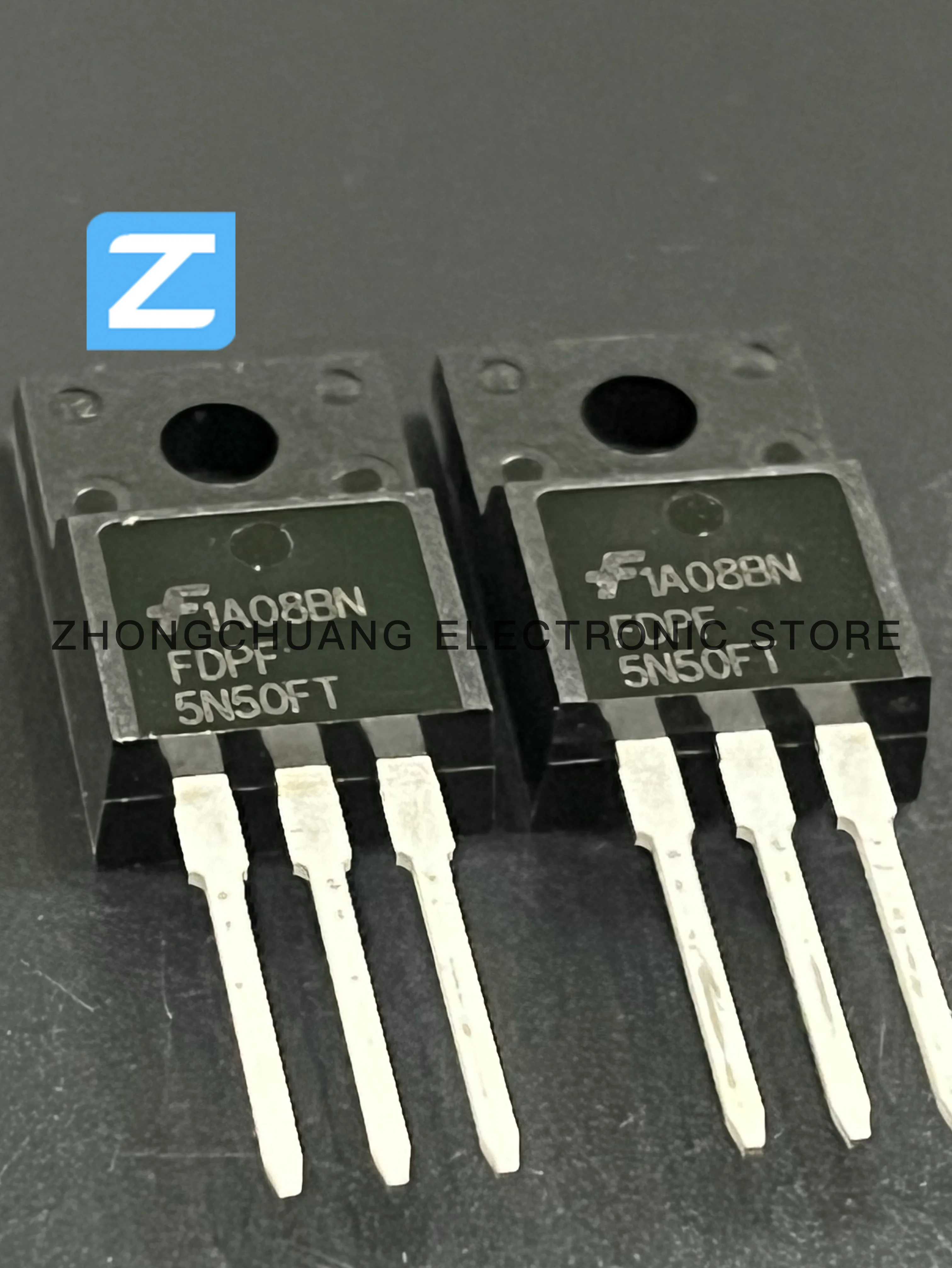 1-10PCS FDPF5N50FT TO-220F 500V 4.5A N-Channel MOSFET new original