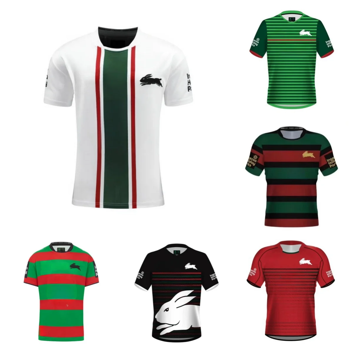 

2024 South Sydney Rabitos rugby shirt away men's jersey