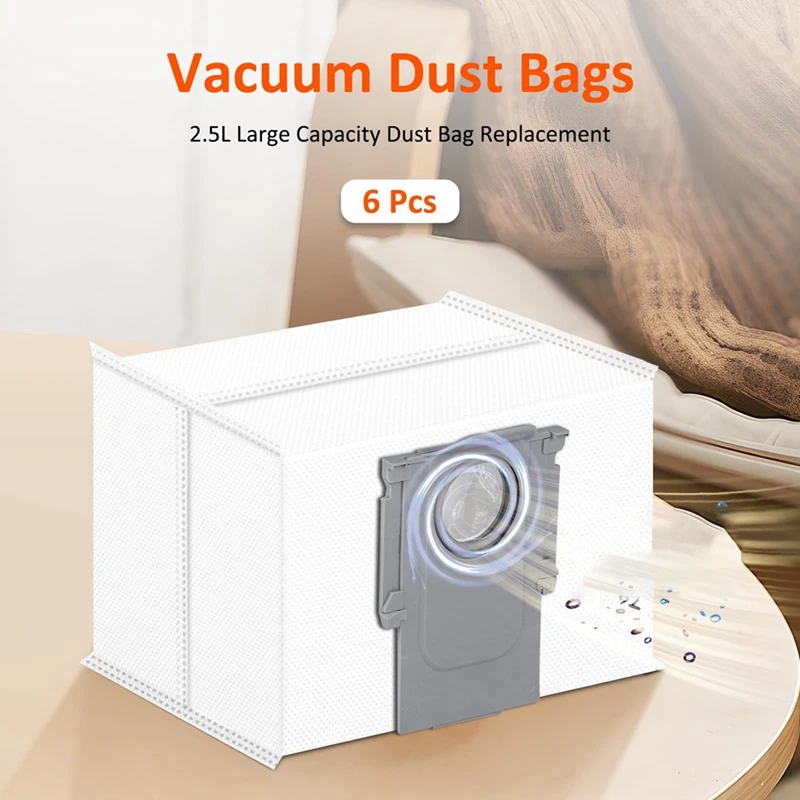 Roborock-Robô Aspirador Acessórios Kits, Escova Principal, Filtros, Escovas Laterais, Roborock Q5 Pro Plus, Q8 Max