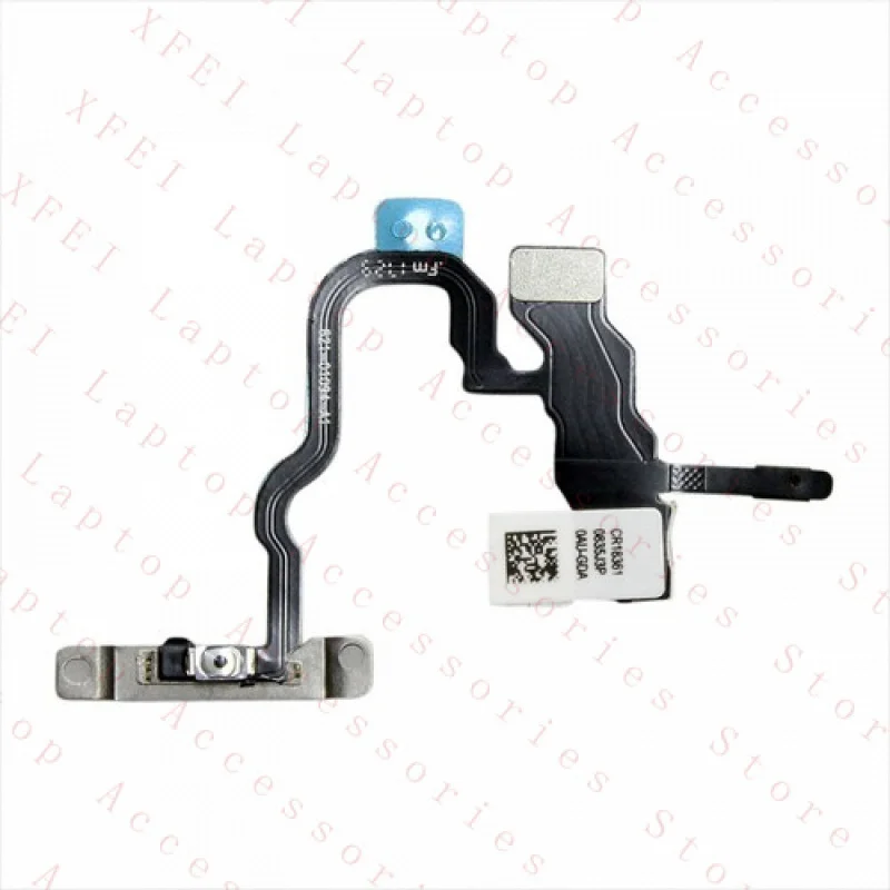 F For iPhone X Power ON OFF Button Flashlight Flex Cable Ribbon