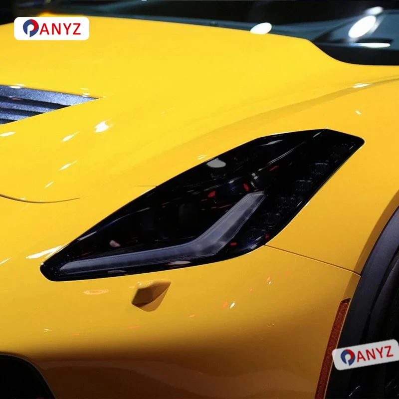 

Для Chevrolet Corvette C7 C8 2014-настоящее ТПУ, черненая фара, задний фонарь, противотуманная фара, защитная пленка, пленки для задних фонарей
