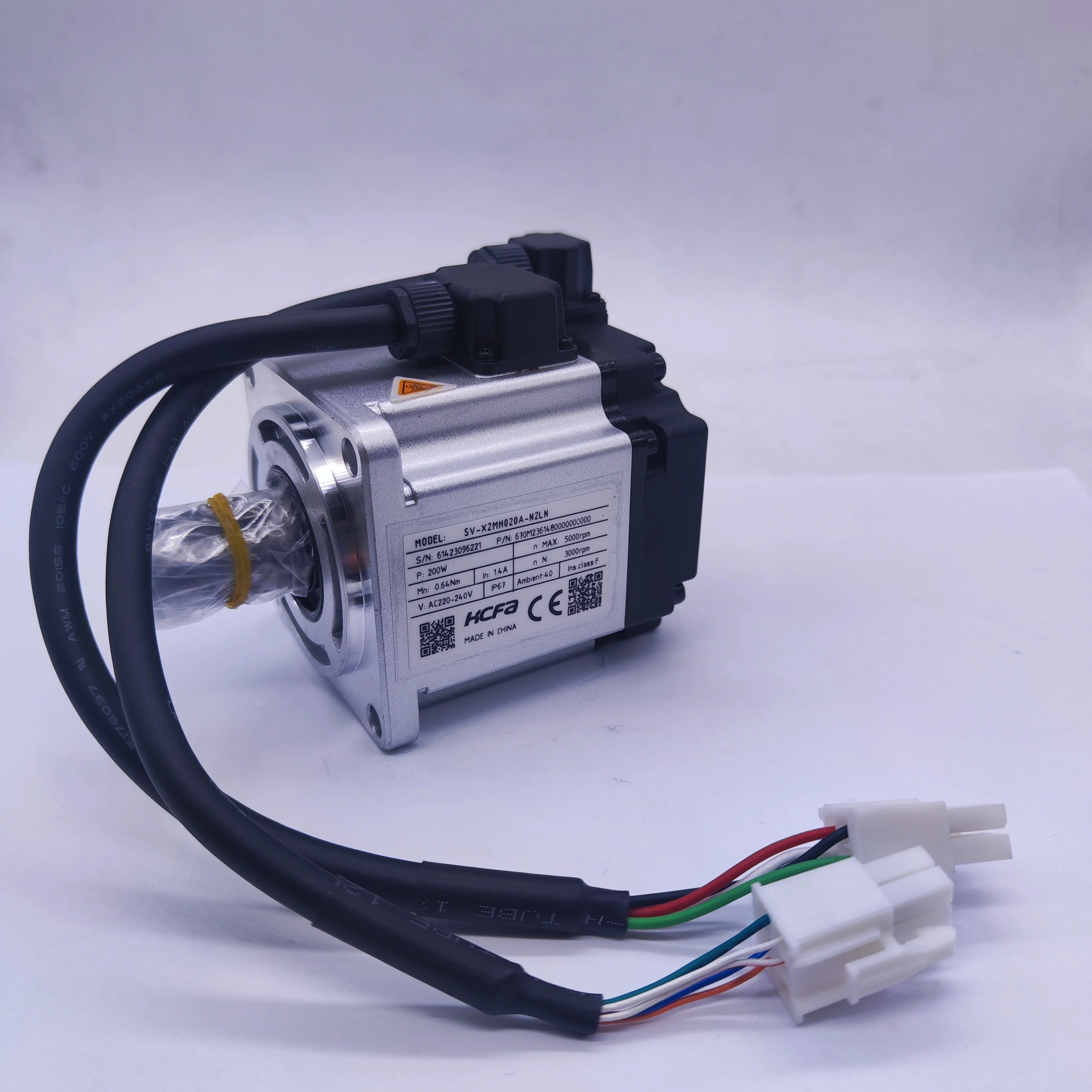 200W SV-X2MH020A-N2LN motor IP67