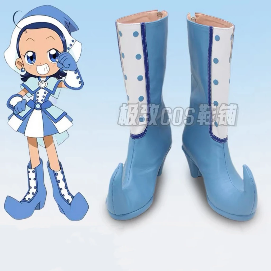 Magical DoReMi Asuka Momoko Hazuki Fujiwara Doremi Harukaze Onpu Segawa Aiko Senoo shoes Cosplay Boots Halloween Carnival Party