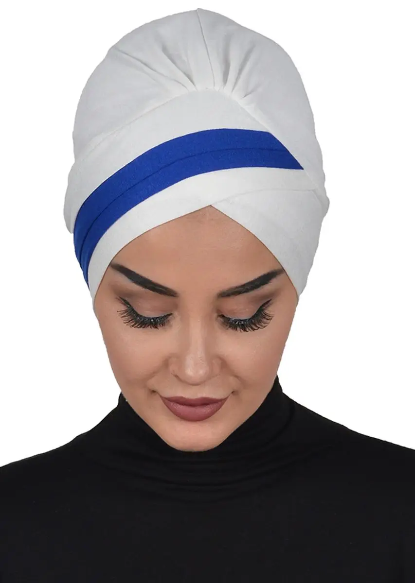 Doppel farbige gekämmte Knochen creme