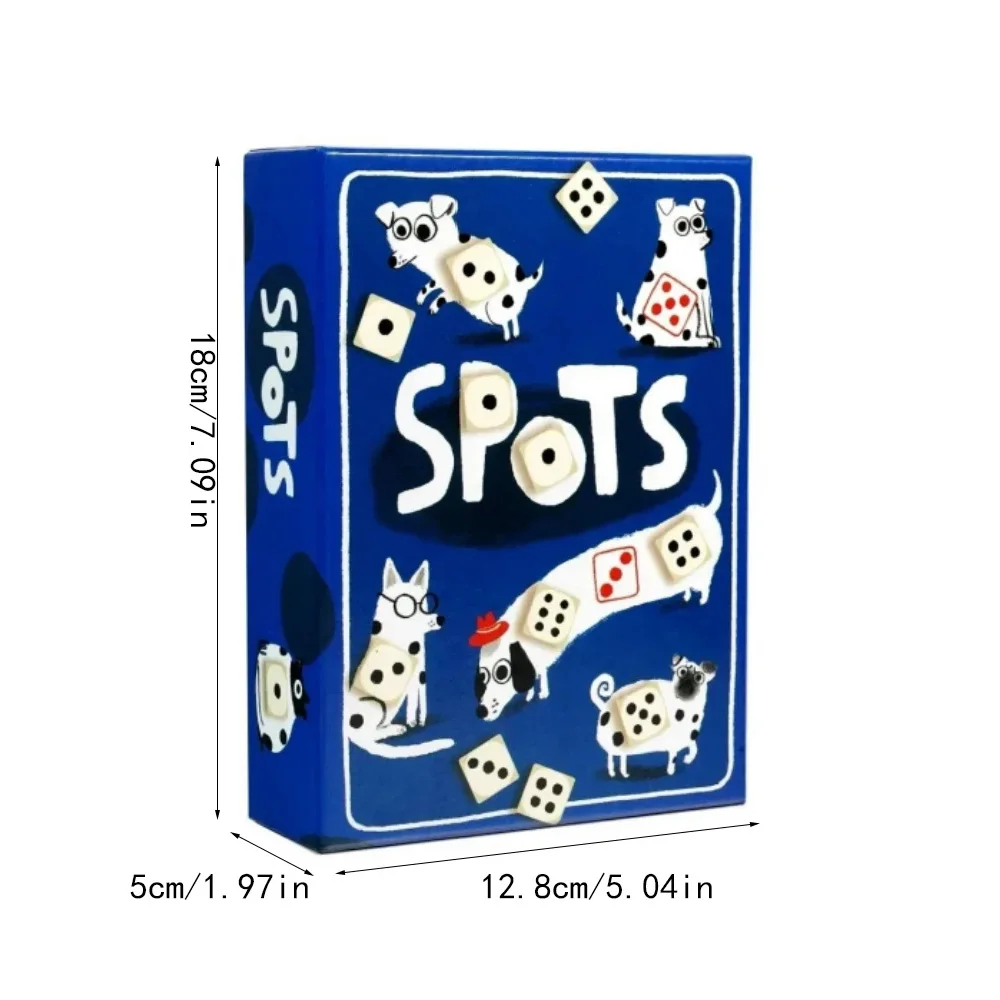 

Пятна - Игра About Rolling Dice To Boost Your Luck And The Dog Настольная игра Английские карты Игры Семейные интерактивные игры