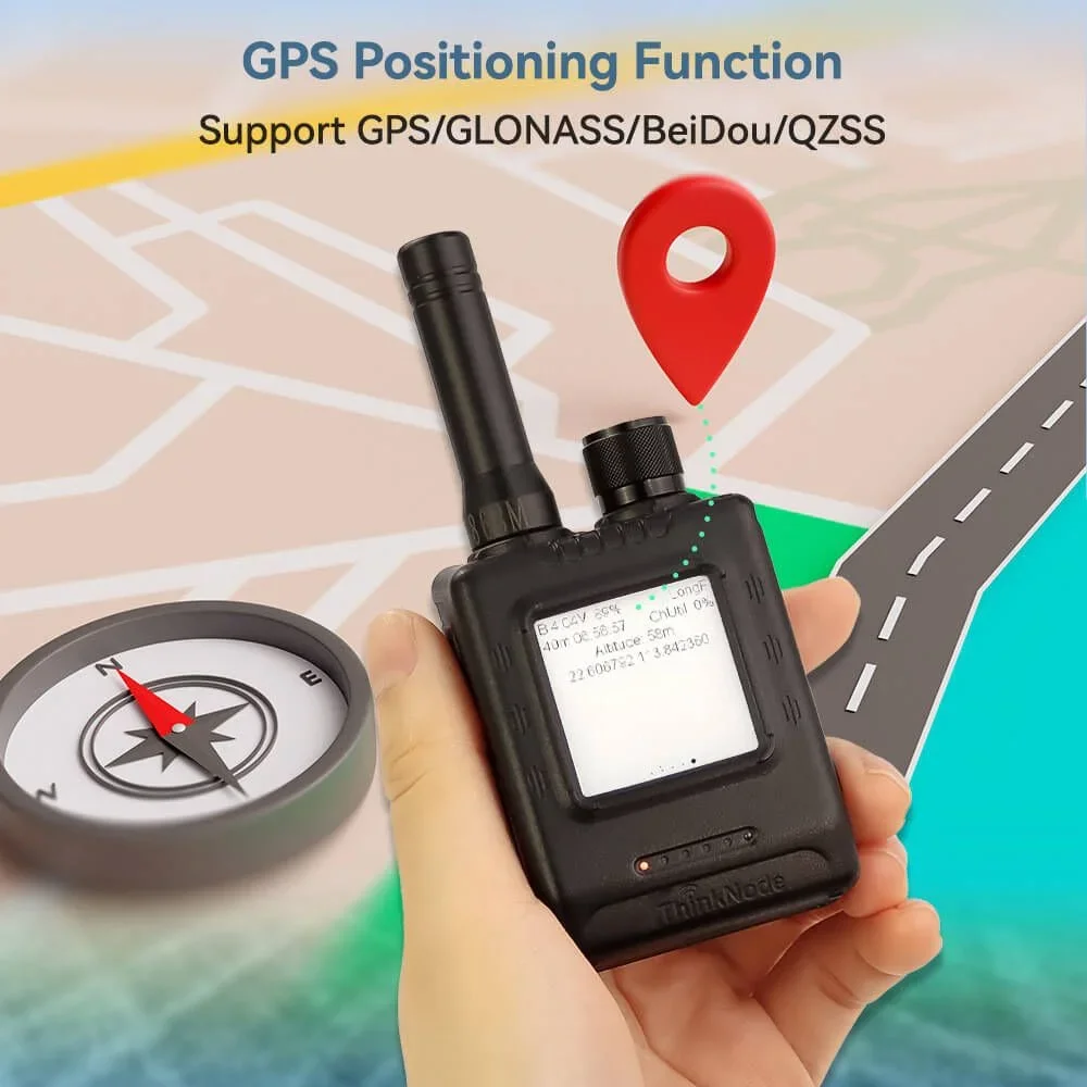 ThinkNode M5 LoRa 신호 송수신기 ESP32-S3 1.54인치 EPD 디스플레이 GPS 기능 메쉬타스틱 앱 호환