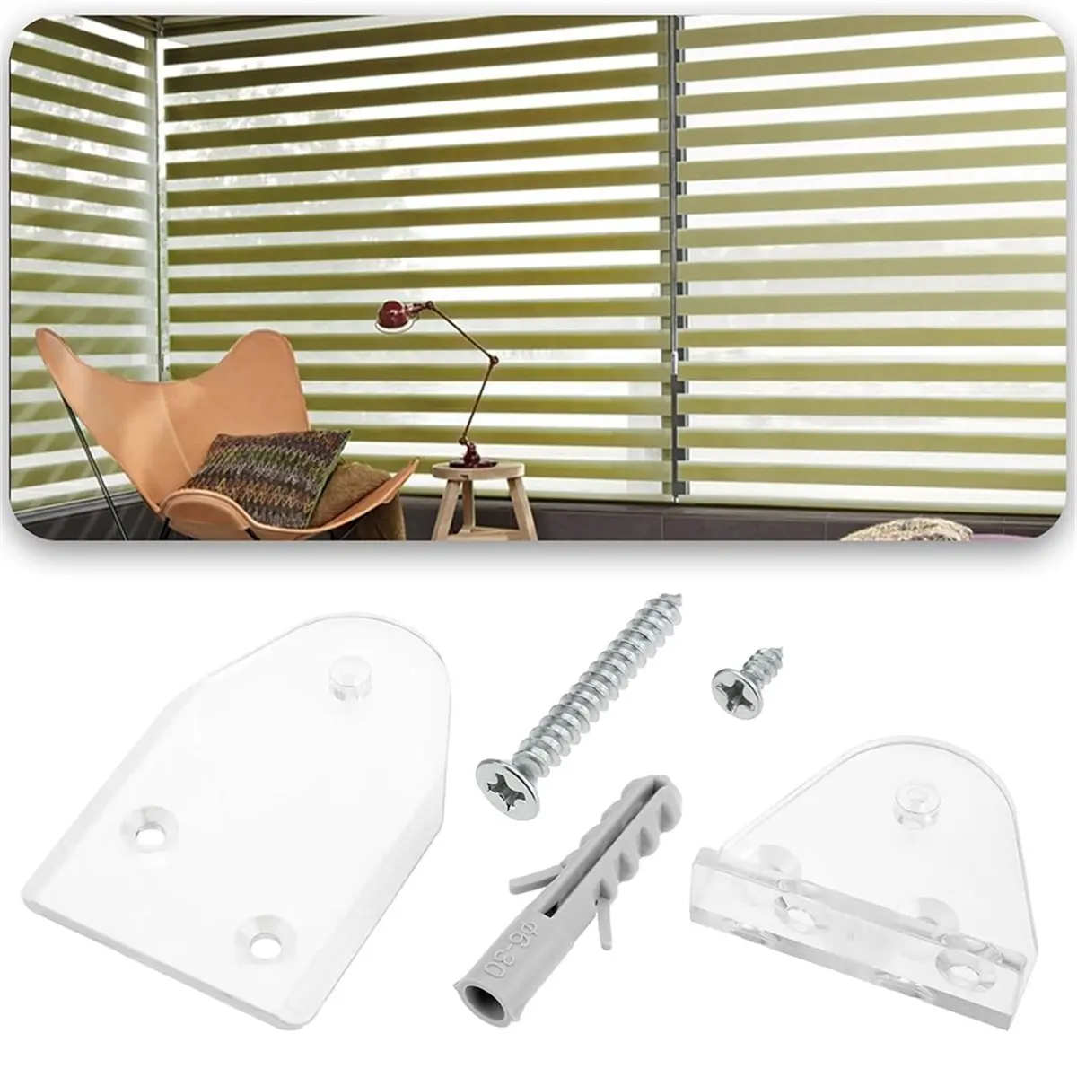 Best sales 2026 2set Versatile Curtain Cord Tensioner for Hunter Levolor Ideal for Window Treatments