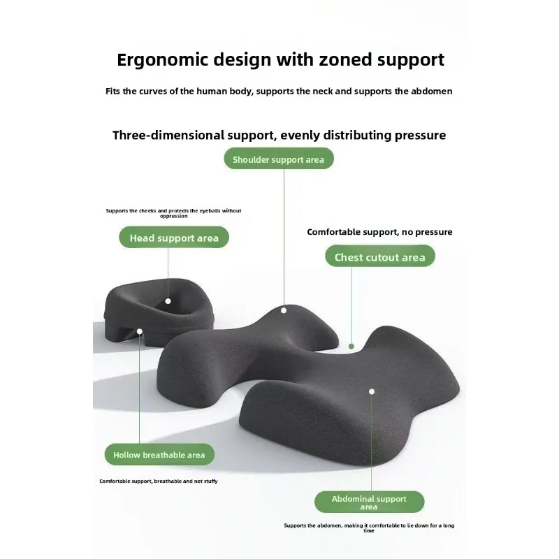 

Подушка для салона красоты, подушка для кровати красоты, подушка для домашнего отдыха, массажная кровать, подушка для лица с отверстием, пена с эффектом памяти на кровати