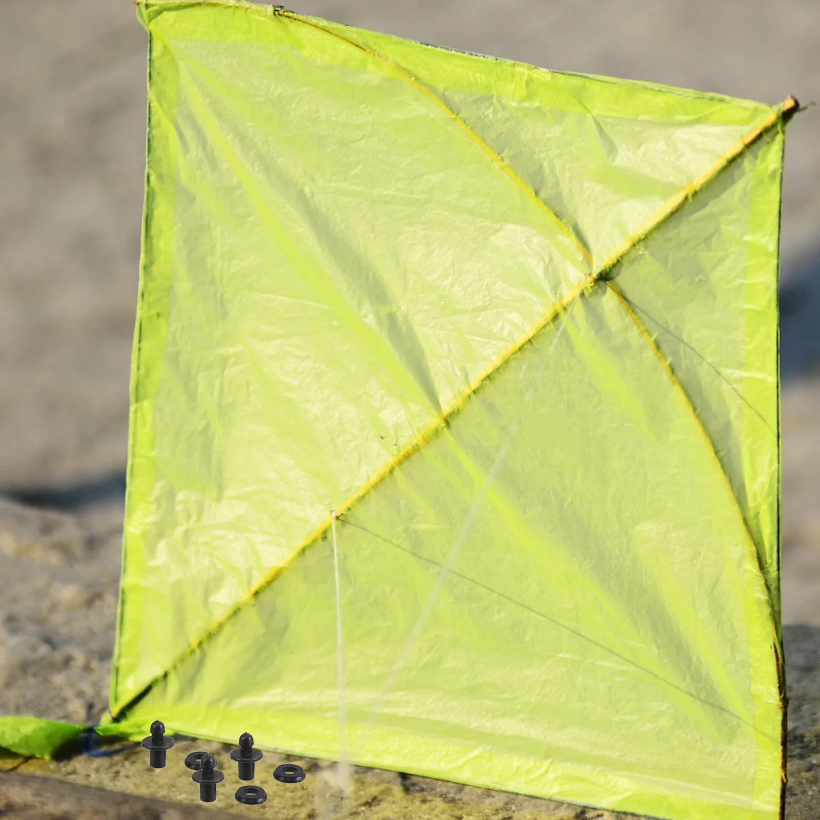 1 jeu de connecteurs de cadre de cerf-volant, pièces de rechange en plastique robustes pour la réparation et l'assemblage de cerf-volant de Sport, bricolage de construction de cerf-volant