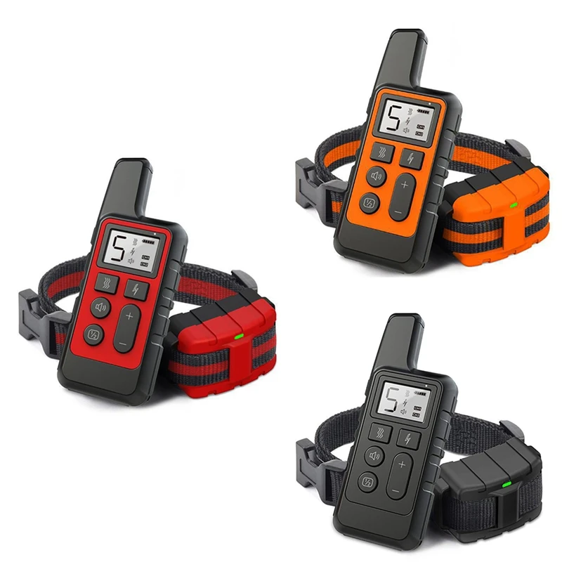 Electric Dog Training Collars For Small Big Dog Trainings Collars Remote Control 500 Yards Pet Products