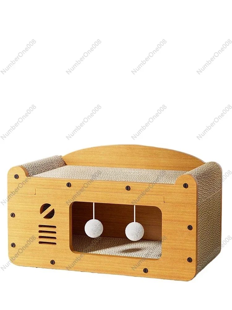 

scratching board, litter, integrated wear-resistant, scratch-resistant , toy house, cat house