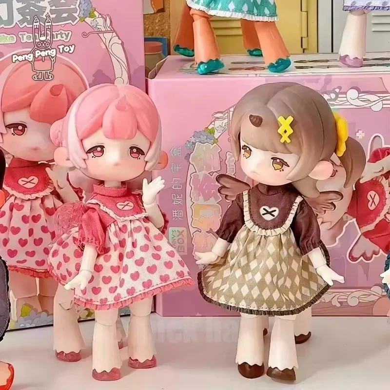 

Новая слепая коробка 1/12 Bjd Dream Tea Party Series Mysterious Box ПВХ милая экшн-кукла настольные украшения Obtisu11 игрушки подарки-сюрпризы