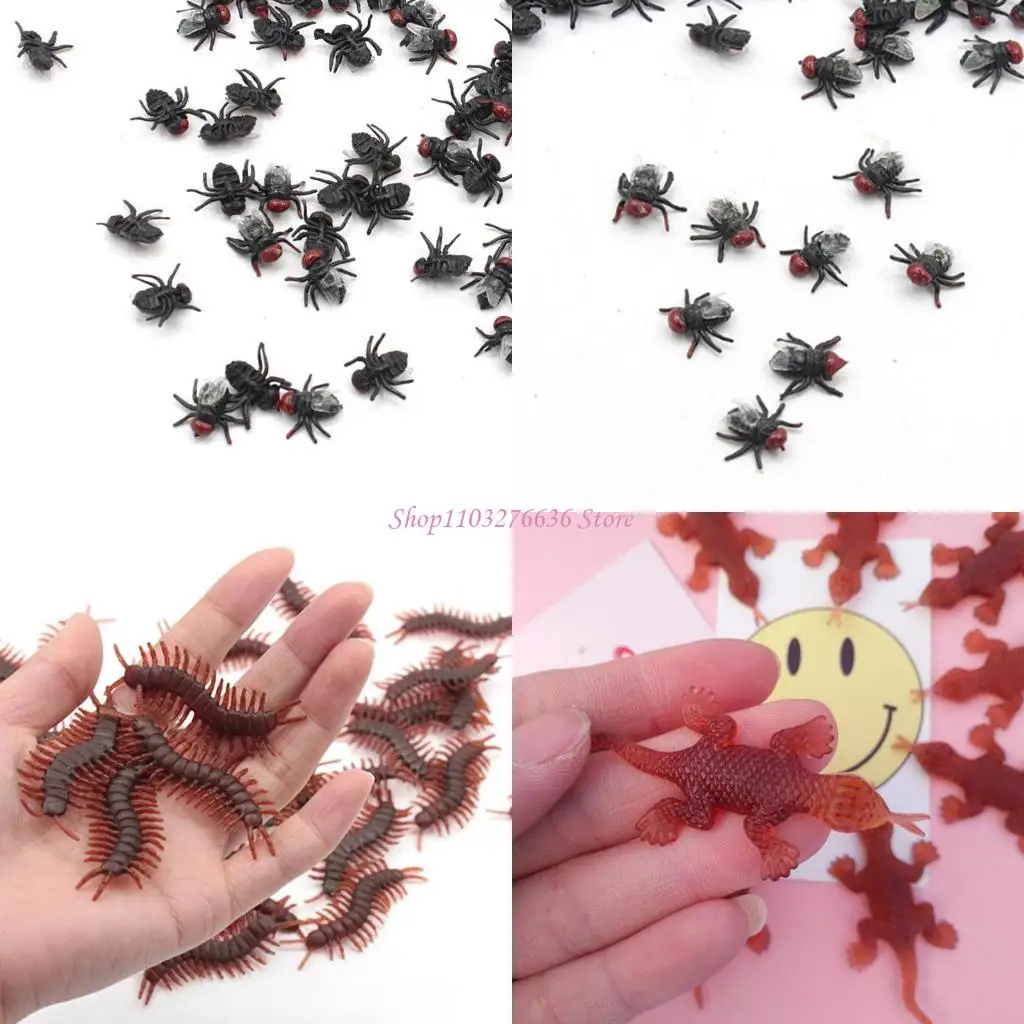 R6FD simulando insectos plásticos falsos juguetes broma broma