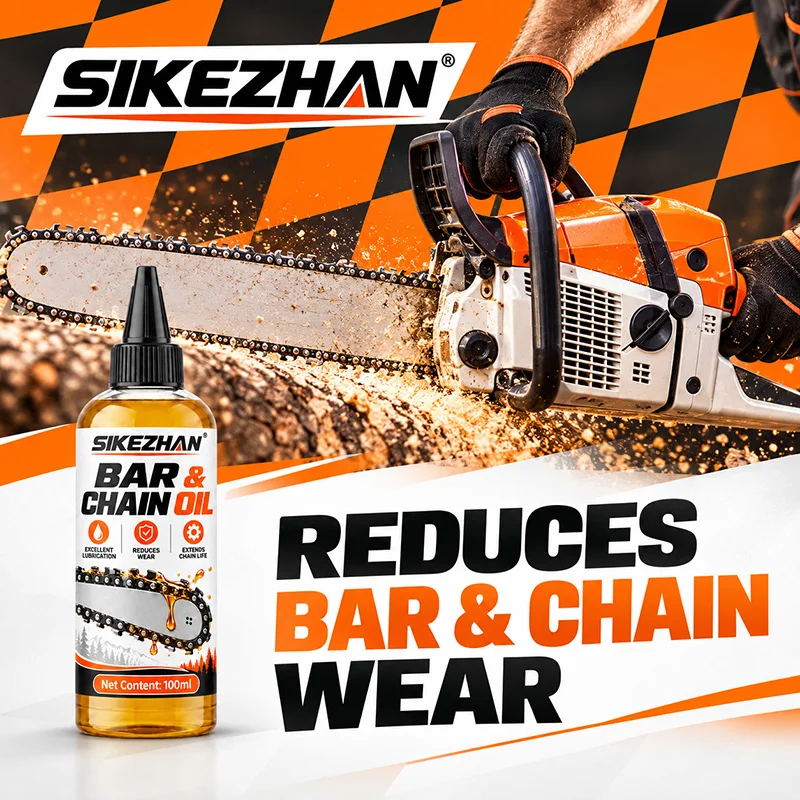 Chainsaw Oil 100ml Electric Chain saw Oil Multi Purpose Synthetic Solvent Anti Rust Deep Penetrating Lubricant For Hedge Trimmer