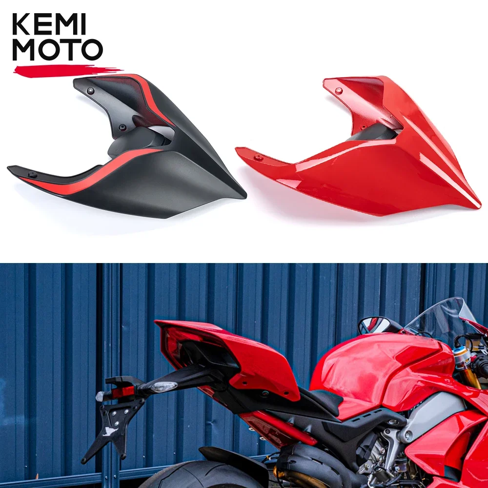 สำหรับ Ducati Panigale V4 V4S V4R V2 2022เบาะที่นั่งด้านหลัง Fairing 2020 2021 Hump Cowling Single Core รถจักรยานยนต์อุปกรณ์เสริม