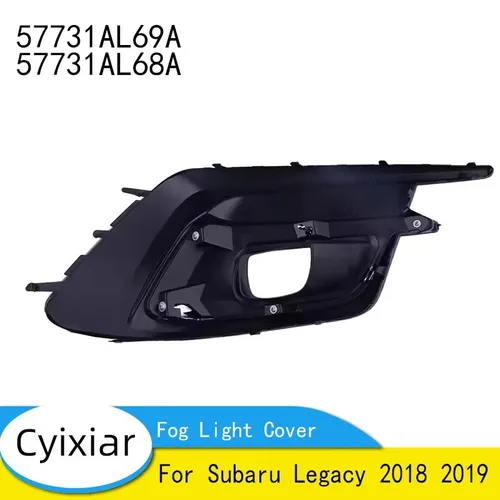 57731AL69A 57731AL68A parachoques delantero de coche lámpara antiniebla cubierta de luz marco antiniebla embellecedor tapa bisel capó para Subaru Legacy 2018 2019