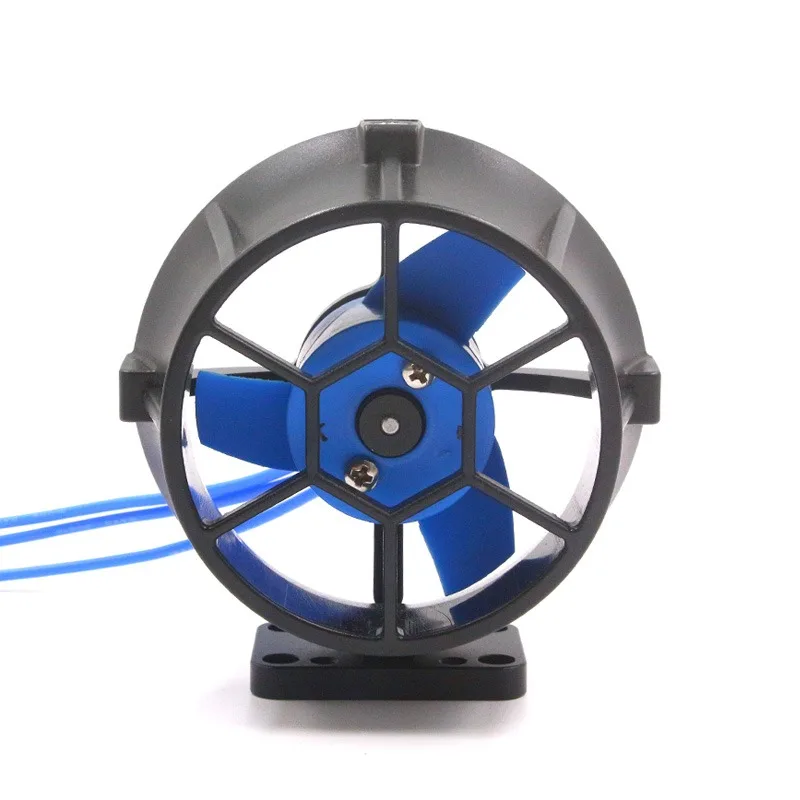 FATJAY TOP02 24V 3Kg Thrust Underwater Thruster Waterproof Brushless IPX8 100m Motor with  60mm Propeller for RC Boats ROV Boats