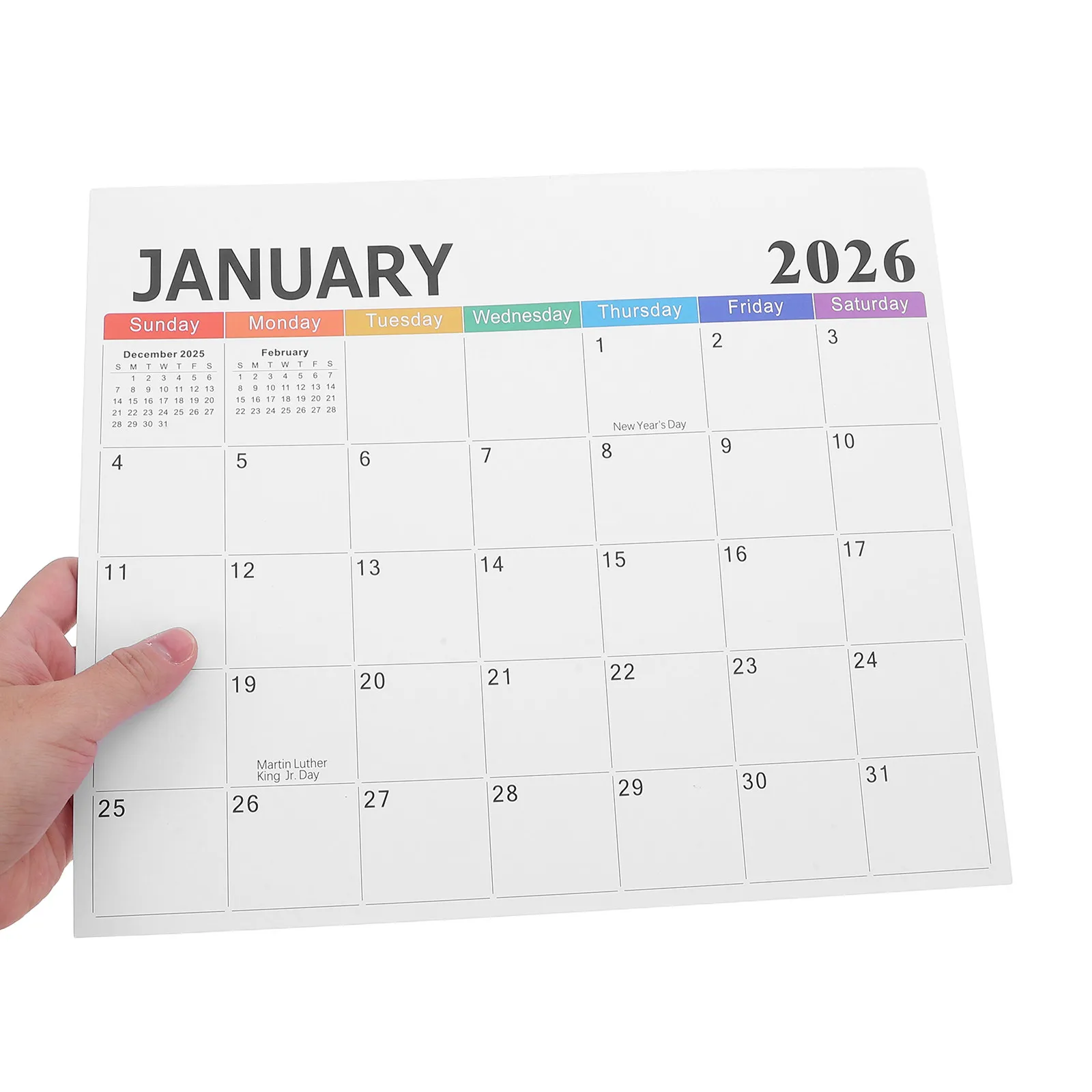 

Magnetic Fridge Calendar Jan 2026 to June 2027 18-Month Monthly Planner for Home Office Family Events Kitchen Organizer