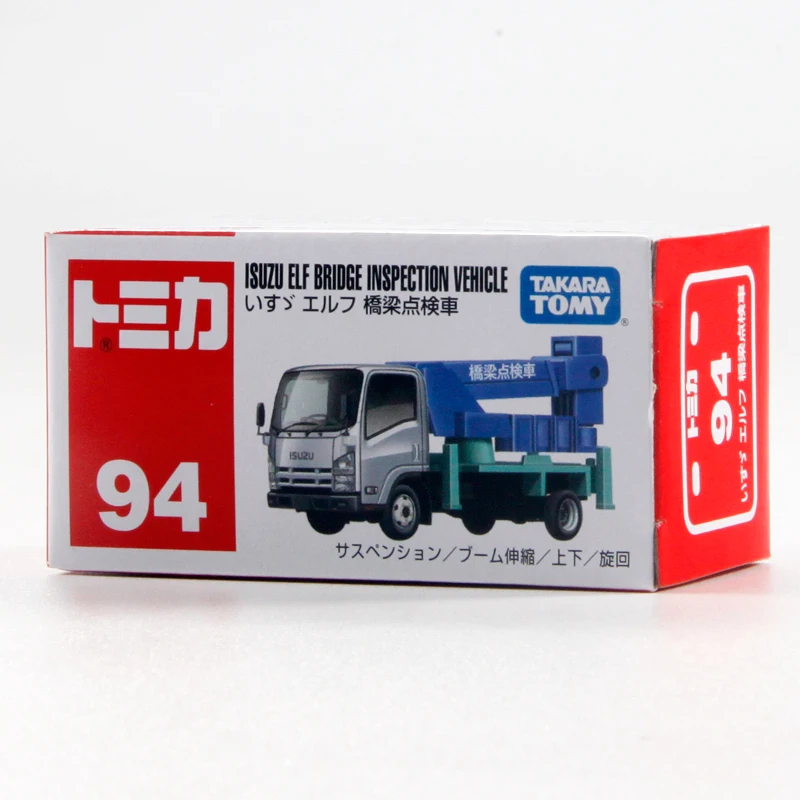 Takara Tomy Tomica No.94 Isuzu Brug Onderhoud Voertuig Motorvoertuig Model Mini Gegoten Legering Auto Model Kinderen Speelgoed Cadeau