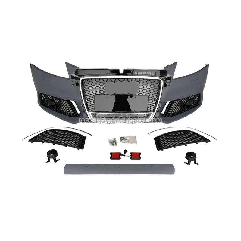 RS3 Bodykit For Audis A3 Front bumper  with Honeycomb mesh grill upgrade RS3 2008-2011