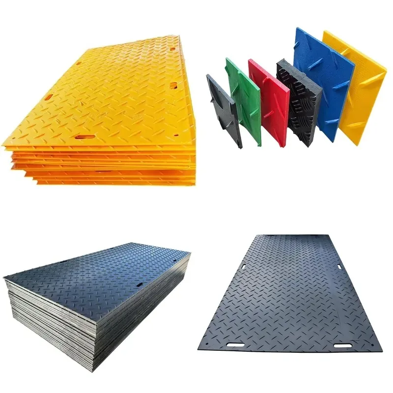 Ground Protection Mat Extruded Polyethylene Anti-skid Surface Anti-UV Temporary Road Mat for Urban Roads and Mining Areas