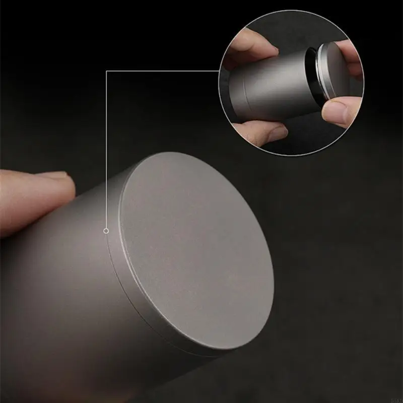 

55KD Alloy Canister Cans Portable Box Waterproof Sealing Bottle