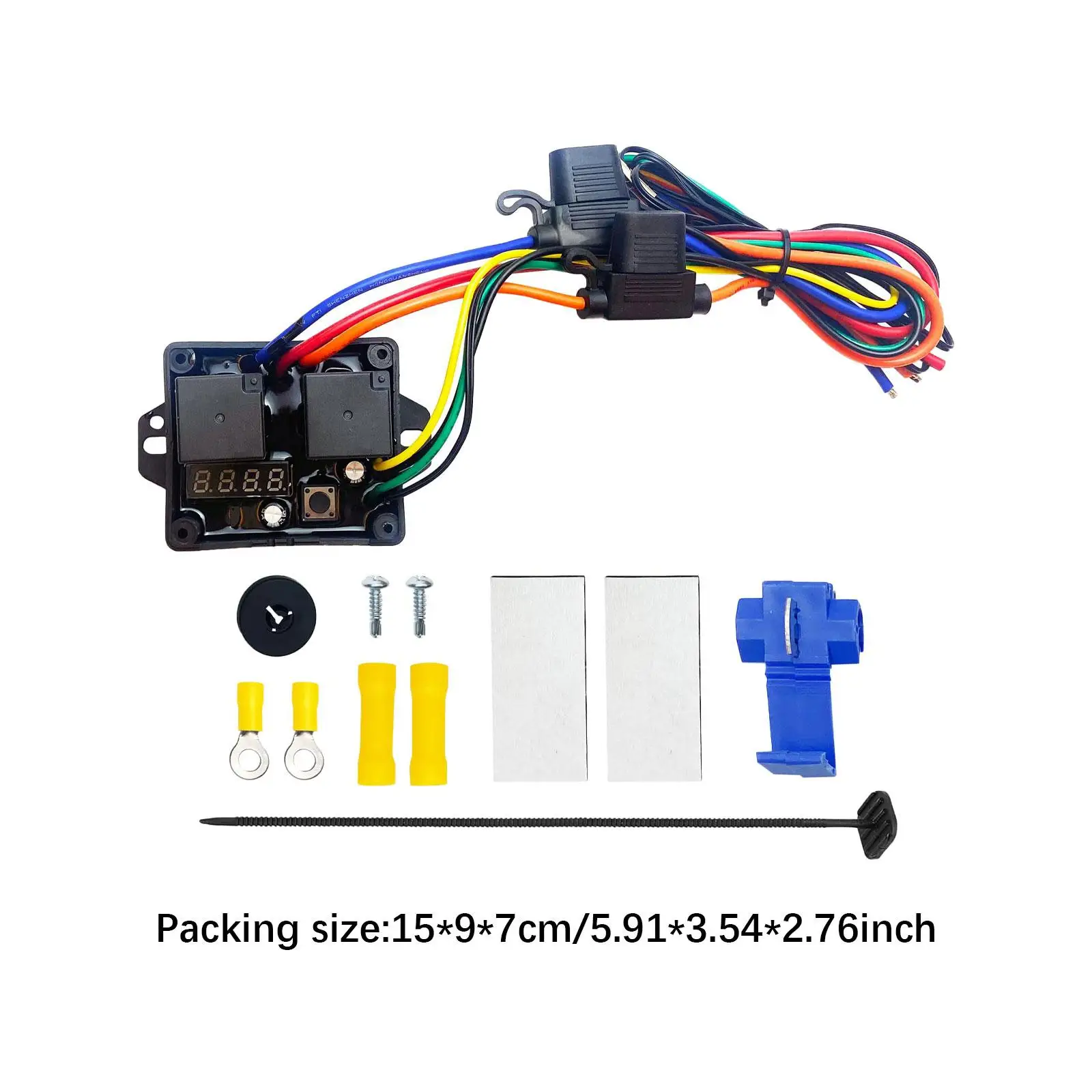 Digital Radiator Fan Controller Replace Adjustable Temperature 40°C to 110°C