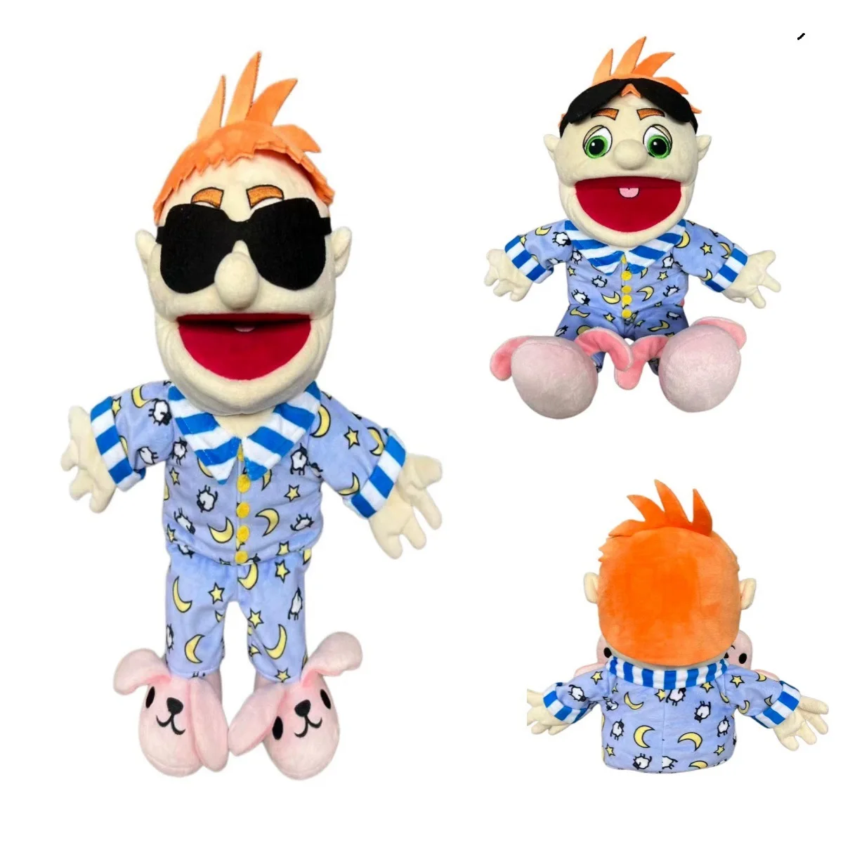 Hot new 1pcs 40cm Jeffy Hand Puppet Plush Children Soft Doll Talk Show Party Props Christmas Doll Plush Toys Puppet Kids Gift